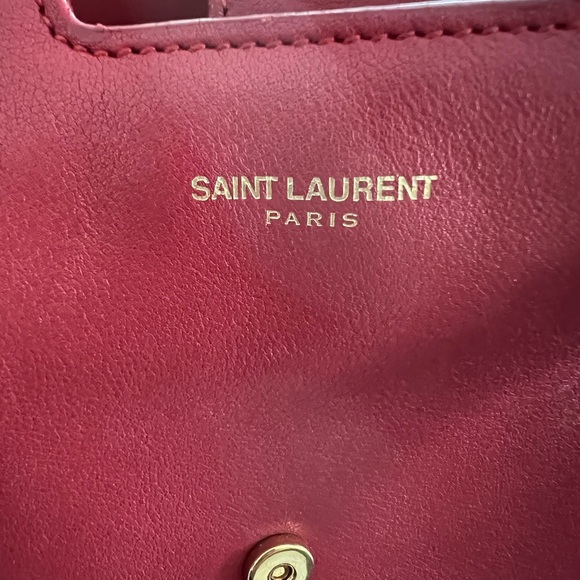Saint Laurent Monogram Cabas Leather Tote - Picture 16 of 16